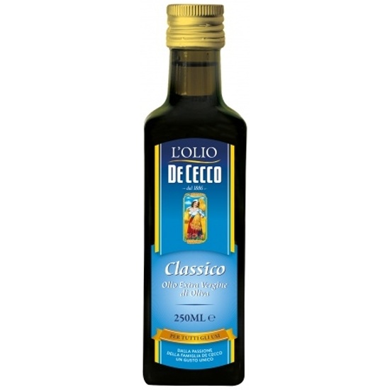 Масло оливковое De Cecco Extra Vergine Classico нерафинированное, 250 ...