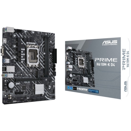 Материнская плата asus h610m k d4. Материнская плата asus h610m k d4