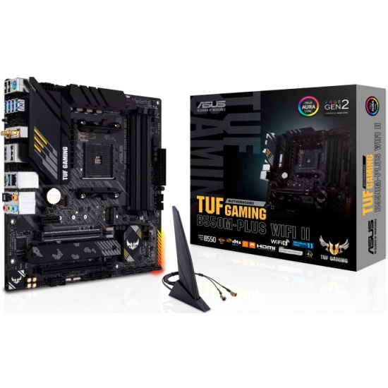 Материнская плата ASUS TUF GAMING B550M-PLUS WIFI II (AM4, mATX ...