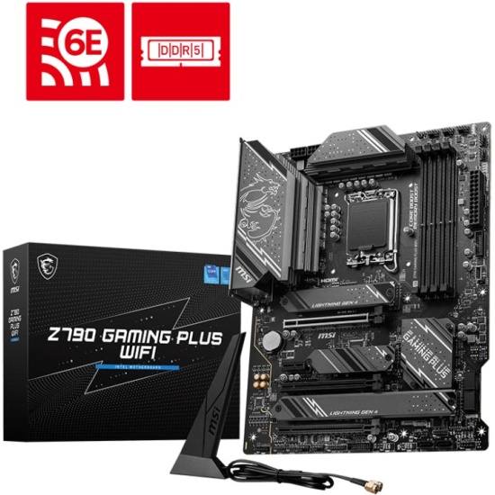 Материнская плата MSI Z790 GAMING PLUS WIFI (LGA1700, ATX) — купить по ...
