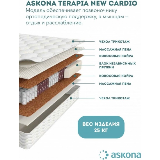 Матрас askona terapia new cardio