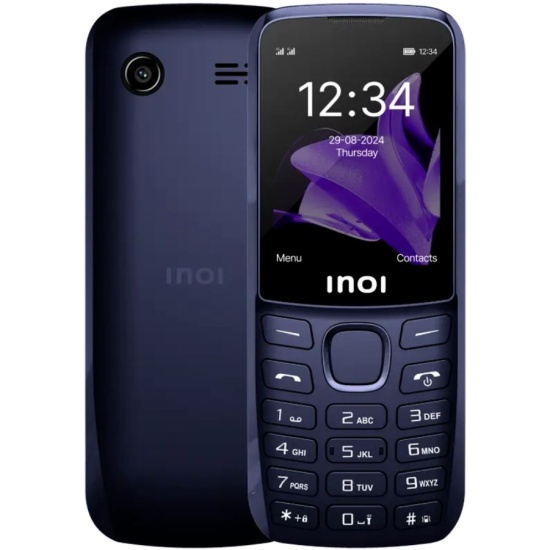 Мобильный телефон INOI 244 Modern Plus 4G Синий 6297001537626 — купить ...