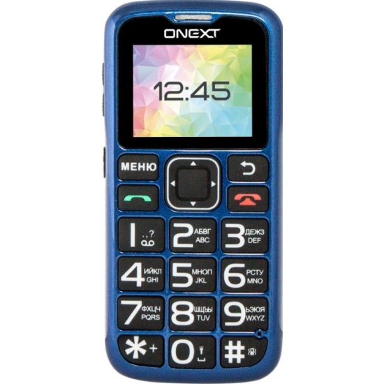 Мобильный телефон ONEXT Care-Phone 5, синий — купить в интернет ...