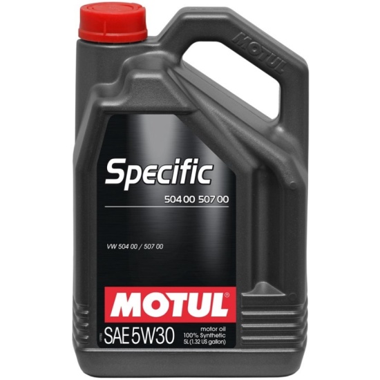 Моторное масло MOTUL Specific 504/507 5W-30 синтетическое 5 л 106375 ...