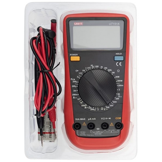 Multimeter Ut151 Schematic Мультиметр цифровой UNI-T UT151A — купить в интернет-магазине ОНЛАЙН ...