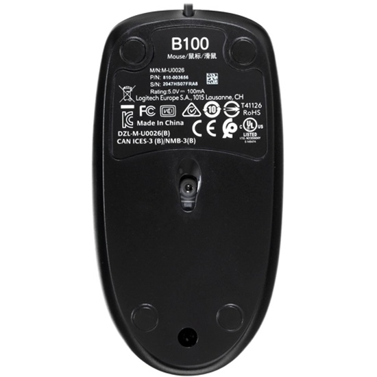 Мышь проводная Logitech b100 Black. Logitech b100 [910-005547] черный. Logitech b100 [910-003357] черный.