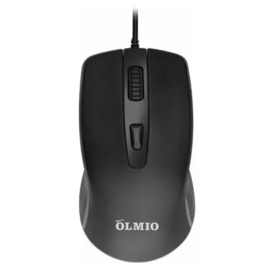 Мышь OLMIO CM-12 проводная черный (043973) — купить по низкой цене в ...