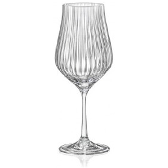 Набор бокалов для вина CRYSTALEX TULIPA OPTIC CR350101TO 6шт 350мл ...