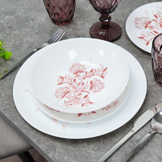 Купить столовый набор LUMINARC DIWALI FRESCURA PINK Q7907, 46 предметов ...