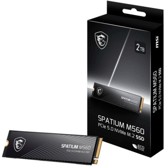 Накопитель SSD MSI SPATIUM M560 M.2 2280 2TB PCIe Gen5x4 NVMe S78