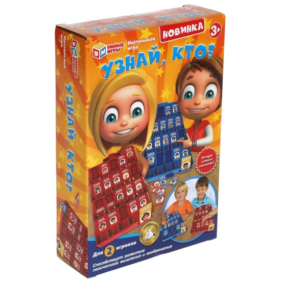 Настольная игра УМНЫЕ ИГРЫ Узнай кто? Изображение 1 - купить в интернет магазине с доставкой, цены, описание, характеристики, отзывы