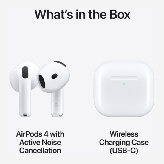 Apple AirPods 4 ANC MXP93LL A