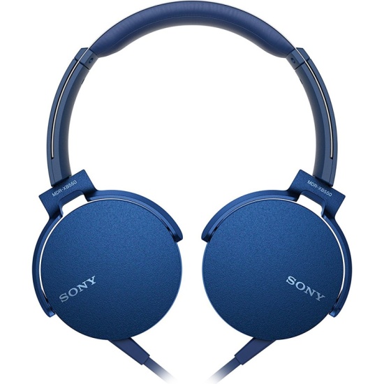 Наушники с микрофоном Sony MDR-XB550AP синий — купить в интернет-магазине  ОНЛАЙН ТРЕЙД.РУ