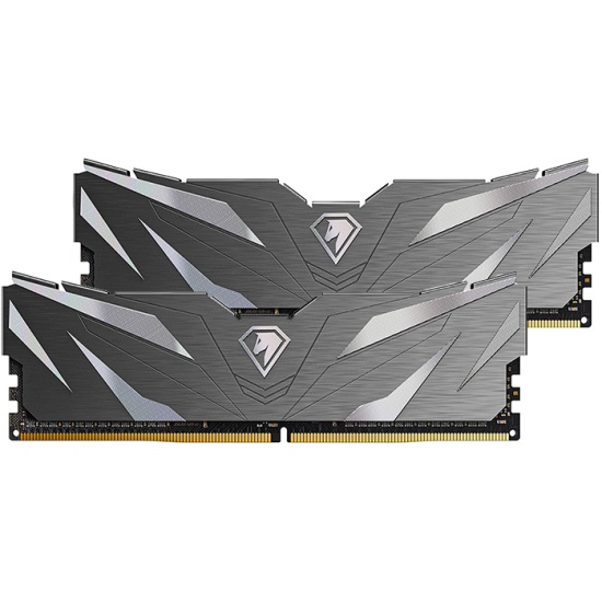 Оперативная память DDR4 NETAC Shadow II 16Gb (8Gbx2) 3200Mhz PC25600 C16, Black с радиатором (NTSWD4P32DP-16K)