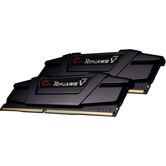 G.Skill DDR4 64Gb 2x32Gb 3200MHz pc 25600 Ripjaws V Classi Black F4 3200C16D 64GVK