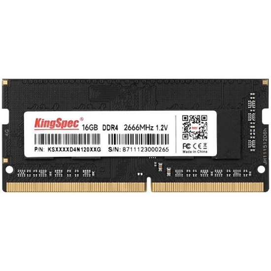 Kingspec SO DIMM DDR4 16Gb 2666MHz pc 21300 CL17 KS2666D4N12016G