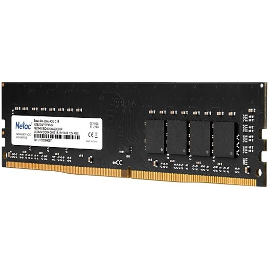 Netac DDR4 4Gb 2666MHz pc 21300 NTBSD4P26SP 04