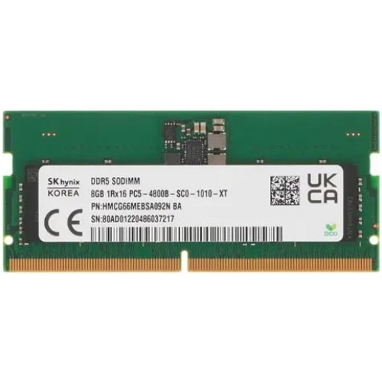 Оперативная память SO-DIMM HYNIX 8GB DDR5-4800 (HMCG66MEBSA092N ...