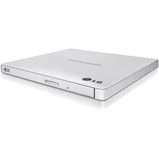 Оптический привод LG DVD-RW ext. White Slim Ret GP57EW40 — купить по ...