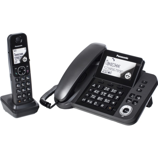 Радиотелефон Panasonic KX-TGF320RUM — купить в интернет-магазине ОНЛАЙН ...