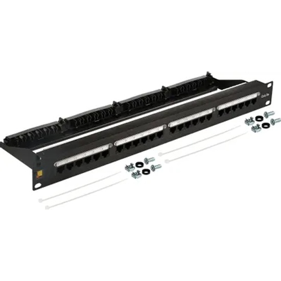 Патч-панель Lanmaster LAN-PPN24U5E 19 1U 24xRJ45 кат.5E UTP — купить по ...