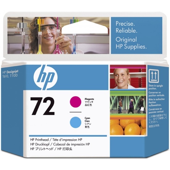 Печатающая головка HP C9383A № 72 для Designjet T1100/T610 — купить в ...