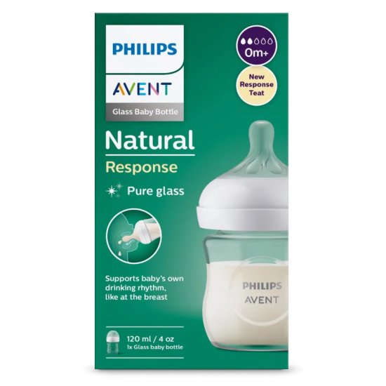 Купить бутылочка для кормления PHILIPS AVENT SCY930/01 NATURAL Response  стекло 125 мл в интернет-магазине ОНЛАЙН ТРЕЙД.РУ