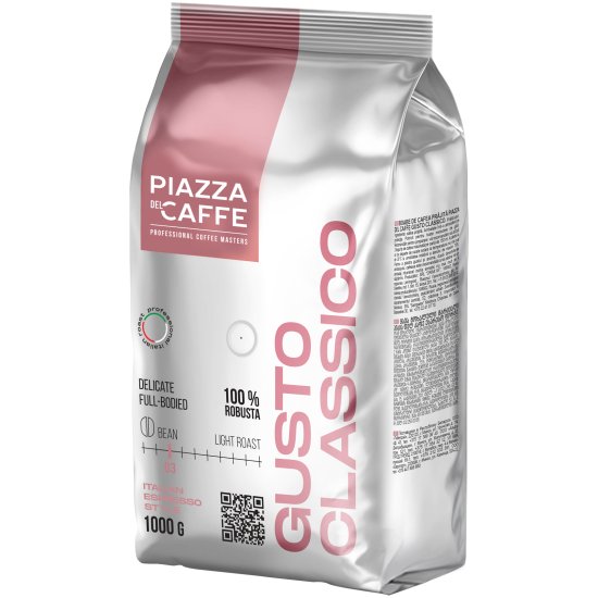 Кофе в зернах Piazza Del Caffe Gusto Classico, 1 кг, промышленная ...