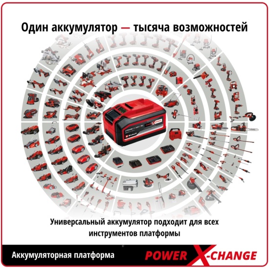 Einhell - Power X-Change Akku-Kettensäge GE-LC 18 Li Kit (1x3,0Ah)