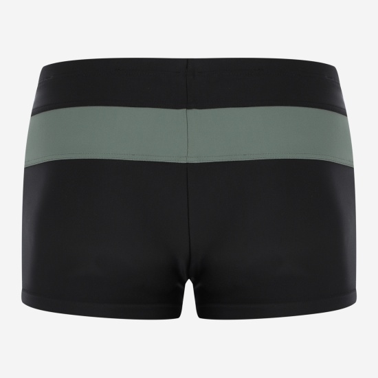 FILA Men s swim trunks black green 123026