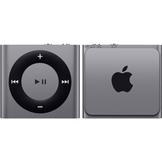 Плеер Apple iPod shuffle 2Gb Space Gray ME949 - купить в интернет магазине с доставкой, цены, описание, характеристики, отзывы