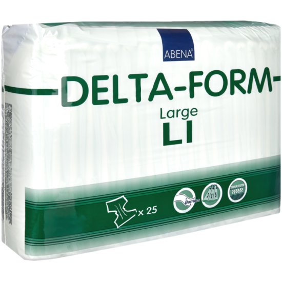 Подгузники для взрослых Abena Delta-Form L1, 25 шт. — купить в интернет ...