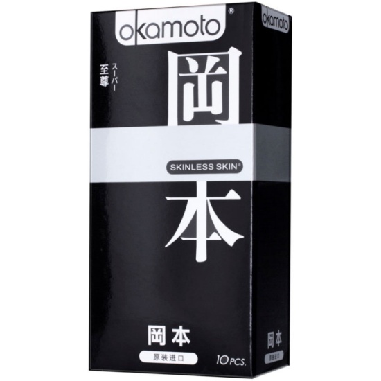 Презервативы OKAMOTO Skinless Skin Super No.10 — купить в интернет ...