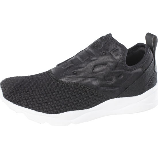 Кроссовки REEBOK CM9809 FURYLITE SLIP ON WOVEN женские, цвет черный, размер  37 — купить в интернет-магазине ОНЛАЙН ТРЕЙД.РУ