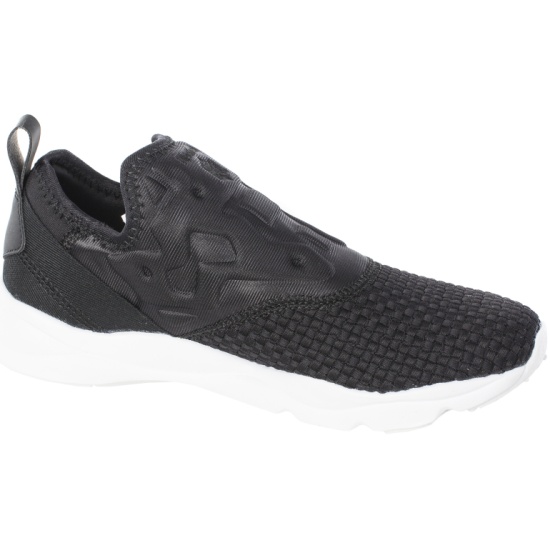 Кроссовки REEBOK CM9809 FURYLITE SLIP ON WOVEN женские, цвет черный, размер  37 — купить в интернет-магазине ОНЛАЙН ТРЕЙД.РУ