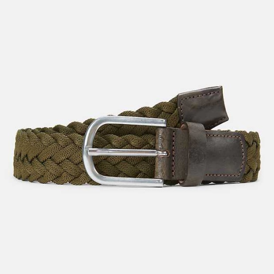 Ремень TIMBERLAND TB0A2N635901 мужской , цвет зелёный ,размер M ...
