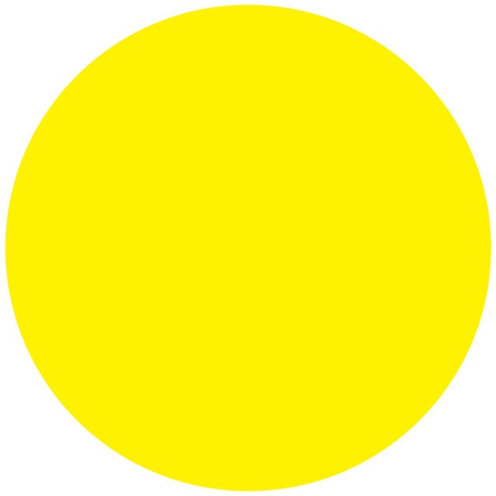Круг желтый лист. Желтый круг на двери для слабовидящих. Фигурка круг. Желтый неоновый круг. Наклейка желтый круг.
