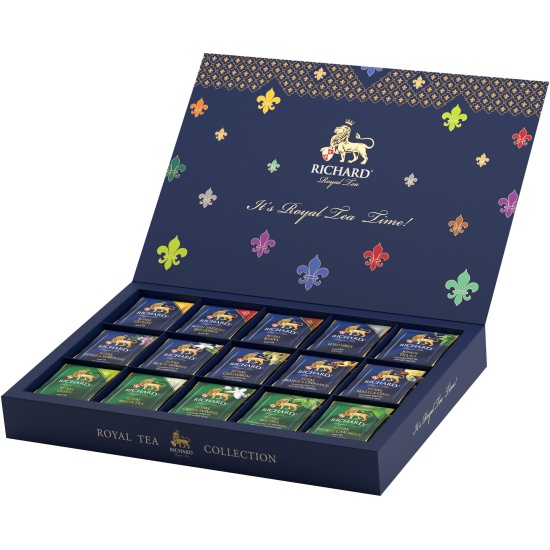 Чай ассорти RICHARD (Ричард) Royal Tea Collection 120 сашетов ...