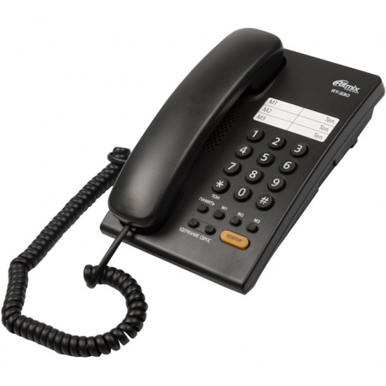 Проводной телефон RITMIX RT-330 black — купить в интернет-магазине ...