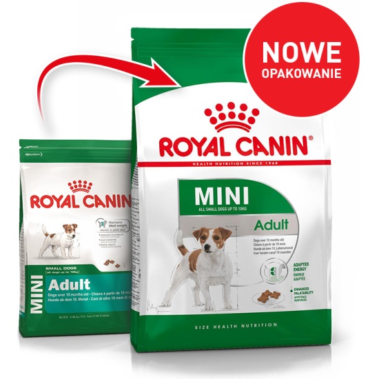 Купить корм сухой Royal Canin Mini Adult для собак мелких пород 4 кг. 43736 в ин