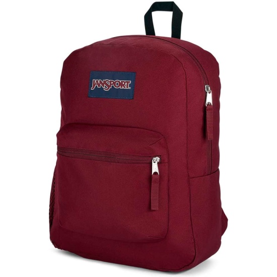 JanSport Cross Town Backpack Russet Red EK0A5BAIN621 046565