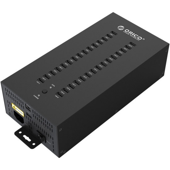 USB хаб с зарядным устройством Orico IH30P-U2 (Black) — купить в ...