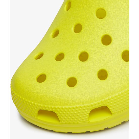 Lemon yellow crocs shop
