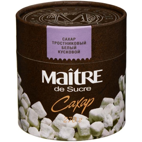 Сахар MAITRE тростниковый белый кусковой, 270 гр. — купить в интернет ...