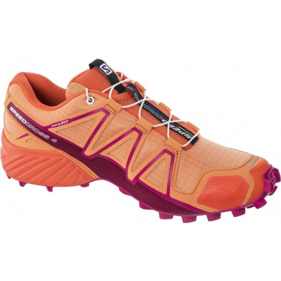 Кроссовки SALOMON SPEEDCROSS 4 W Bird Of Pa/NAST L40098500 женские, цвет  оранжевый, рус. размер 37 — купить в интернет-магазине ОНЛАЙН ТРЕЙД.РУ