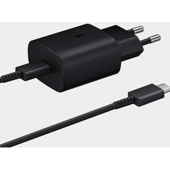 Сетевое зарядное устройство Samsung EP-TA800, 25 Вт, с кабелем Type-C ...