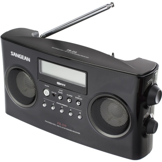 Радиоприемник Sangean PRD5P black — купить в интернетмагазине ОНЛАЙН