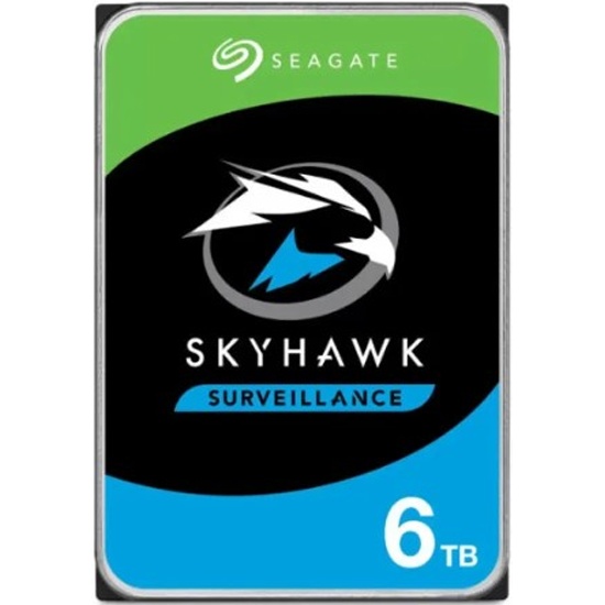 Жесткий диск 3.5 Seagate Skyhawk 6 ТБ , SATA III, 256 Mb, 5400rpm