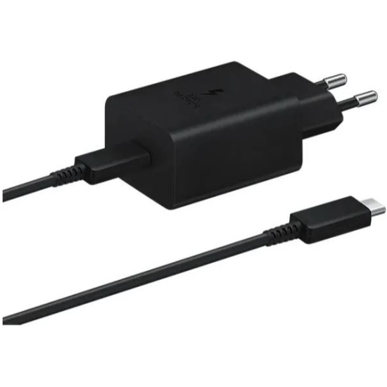 Сетевое зарядное устройство Samsung EP-T4510XBEG USB Type-C 45W, 5A, с ...