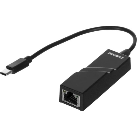 Сетевой адаптер Ethernet Digma D-USBC-LAN100 USB Type-C (D-USBC-LAN100 ...